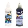 Graine Créative Peinture Sur Verre Et Céramique 2 Peintures Repositionnables Pour Vitres 80 Ml - N&B