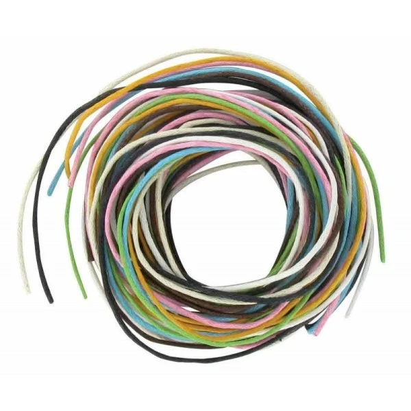 8 Fils En Coton Cire Assortis 1 Mètre - Ctop Kit Peinture 8 Fils En Coton Cire Assortis 1 Mètre - Ctop -Creavea Shop 8 fils en coton cire assortis 1 metre ctop p