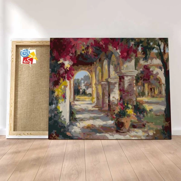 Peinture Par Numéros Peinture Numéro Arche Fleurie 3 Peinture Par Numéros Peinture Numéro Arche Fleurie