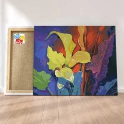 Peinture Par Numéros Peinture Numéro Arums Colorés