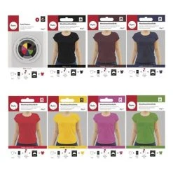 Rayher Encreur Textile Assortiment De 7 Couleurs Pour Machine à Laver Et Fixateur