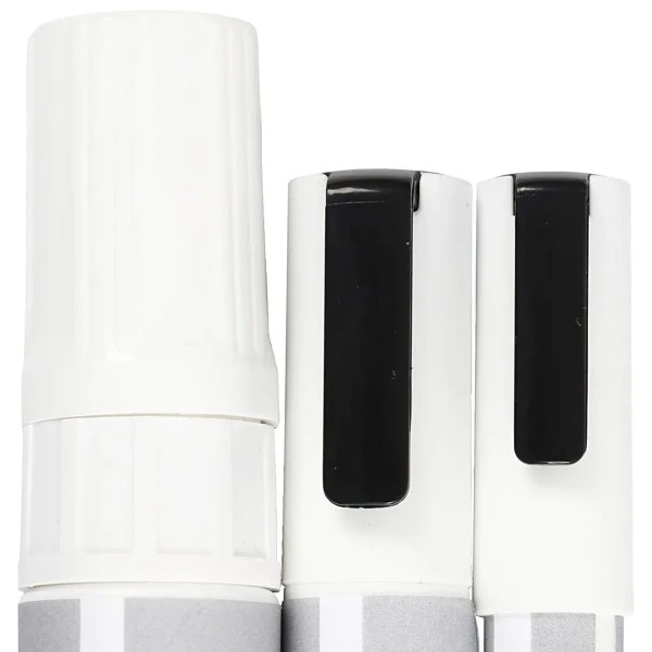 Assortiment de feutres à craie - blanc - 3 à 15 mm - 3 pcs Creativ Company Feutre Craie Assortiment De Feutres à Craie - Blanc - 3 à 15 Mm - 3 Pcs -Creavea Shop assortiment de feutres a craie blanc 3 a 15 mm 3 pcs p 5