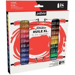 Assortiment Peinture à L'huile Pébéo - Studio Huile XL 12 Ml - 24 Tubes