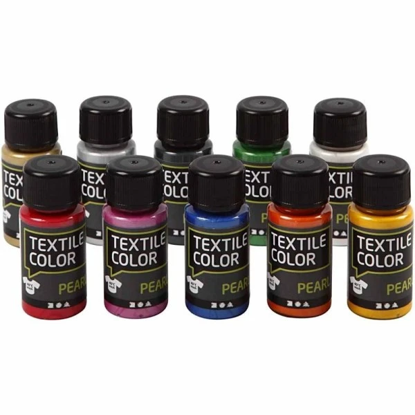 Creativ Company Peinture Acrylique A-Color Assortiment Peinture Textile Métallique - 10 X 50 Ml 3 Creativ Company Peinture Acrylique A-Color Assortiment Peinture Textile Métallique - 10 X 50 Ml
