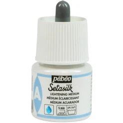 Peinture Tissu Setacolor Auxiliaire Peinture Sur Soie - Médium éclaircissant Setasilk Pébéo - 45 Ml
