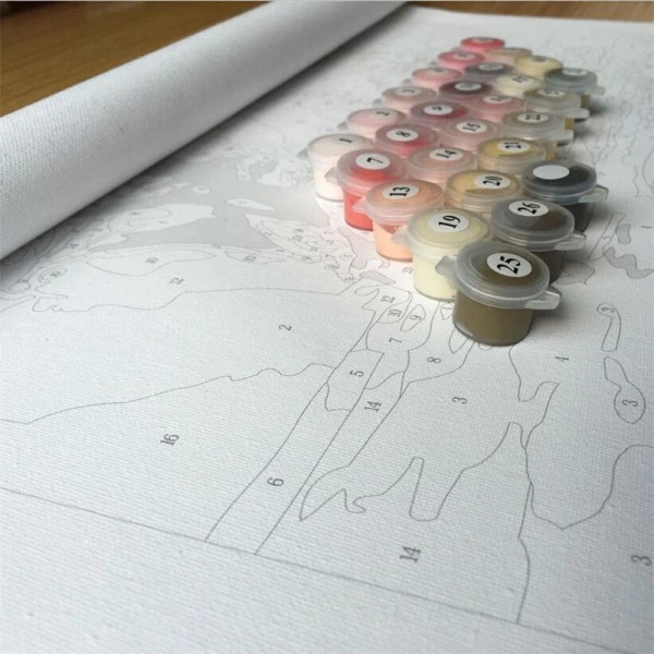 Peinture Par Numéros Peinture Numéro Balade Sous Les Cerisiers En Fleurs 7 Peinture Par Numéros Peinture Numéro Balade Sous Les Cerisiers En Fleurs – Image 5