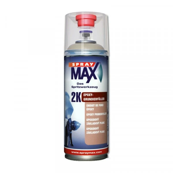Auto K Huiles Et Médiums Bombe Aérosol - Enduit De Fond époxy - Beige - Automobile - 2K Spray Max 3 Auto K Huiles Et Médiums Bombe Aérosol - Enduit De Fond époxy - Beige - Automobile - 2K Spray Max