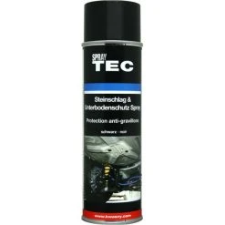 Auto K Accessoires Bombes De Peinture Bombe Anti Gravillons - Noir - SprayTec - 400 Ml
