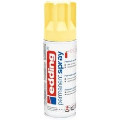 Peinture DecoSpray Bombe De Peinture Acrylique Permanent Edding 5200 Jaune Pastel