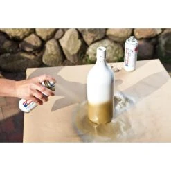 Peinture DecoSpray Bombe De Peinture Acrylique Permanent Edding 5200 Or Mat -Creavea Shop bombe de peinture acrylique permanent edding 5200 or mat p 4