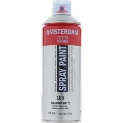 Peinture DecoSpray Bombe De Peinture Amsterdam 400 Ml Blanc De Titane