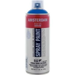 Peinture DecoSpray Bombe De Peinture Amsterdam 400 Ml Bleu Cobalt Outremer