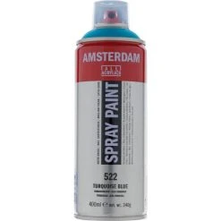 Peinture DecoSpray Bombe De Peinture Amsterdam 400 Ml Bleu Turquoise