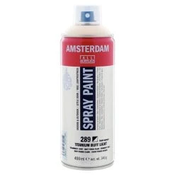 Peinture DecoSpray Bombe De Peinture Amsterdam 400 Ml Buff Titane Clair