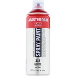 Peinture DecoSpray Bombe De Peinture Amsterdam 400 Ml Carmin