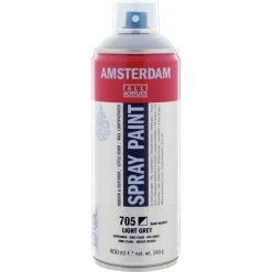 Peinture DecoSpray Bombe De Peinture Amsterdam 400 Ml Gris Clair
