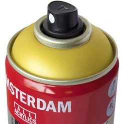 Peinture DecoSpray Bombe De Peinture Amsterdam 400 Ml Or Clair -Creavea Shop bombe de peinture amsterdam 400 ml or clair p 3