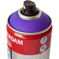 Peinture DecoSpray Bombe De Peinture Amsterdam 400 Ml Outremer Violet -Creavea Shop bombe de peinture amsterdam 400 ml outremer violet p 3