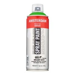 Peinture DecoSpray Bombe De Peinture Amsterdam 400 Ml Vert Brillant