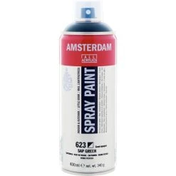 Peinture DecoSpray Bombe De Peinture Amsterdam 400 Ml Vert De Vessie
