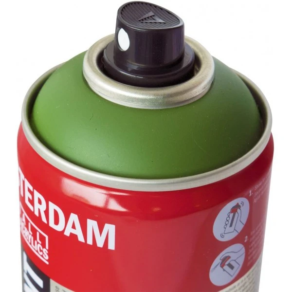 Peinture DecoSpray Bombe De Peinture Amsterdam 400 Ml Vert Olive Foncé 5 Peinture DecoSpray Bombe De Peinture Amsterdam 400 Ml Vert Olive Foncé – Image 3
