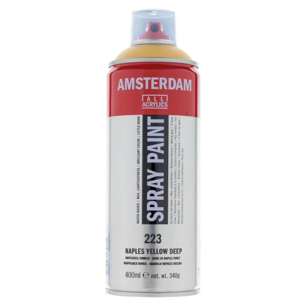 Peinture DecoSpray Bombe De Peinture Amsterdam 400ml Jaune De Naples Foncé 3 Peinture DecoSpray Bombe De Peinture Amsterdam 400ml Jaune De Naples Foncé