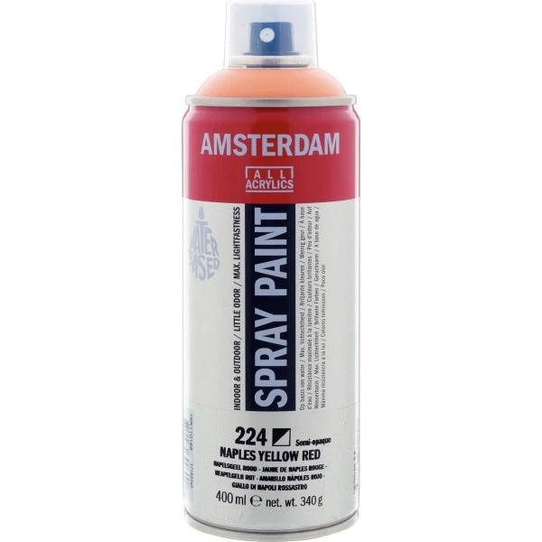 Peinture DecoSpray Bombe De Peinture Amsterdam 400ml Jaune De Naples Rouge 3 Peinture DecoSpray Bombe De Peinture Amsterdam 400ml Jaune De Naples Rouge