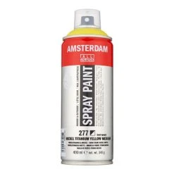 Peinture DecoSpray Bombe De Peinture Amsterdam 400ml Jaune Titane Nickel Moyen