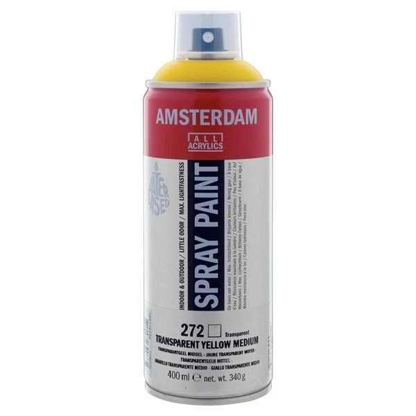 Peinture DecoSpray Bombe De Peinture Amsterdam 400ml Jaune Transparent Moyen 3 Peinture DecoSpray Bombe De Peinture Amsterdam 400ml Jaune Transparent Moyen