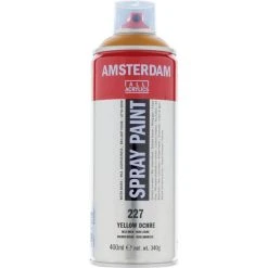 Peinture DecoSpray Bombe De Peinture Amsterdam 400ml Ocre Jaune