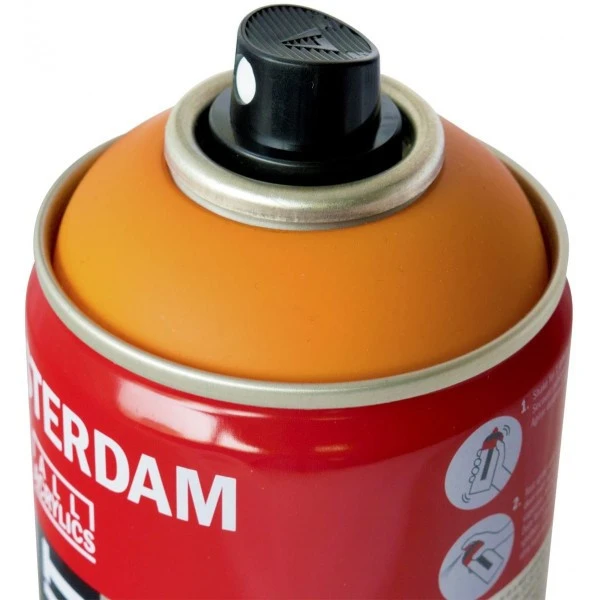 Peinture DecoSpray Bombe De Peinture Amsterdam 400ml Orange Azo 5 Peinture DecoSpray Bombe De Peinture Amsterdam 400ml Orange Azo – Image 3