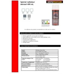 Sinto Ideespray Peinture DecoSpray Bombe De Peinture Apprêt Sous Couche Plastique PVC - Sinto 9 Sinto Ideespray Peinture DecoSpray Bombe De Peinture Apprêt Sous Couche Plastique PVC - Sinto -Creavea Shop bombe de peinture appret sous couche plastique pvc sinto p 4