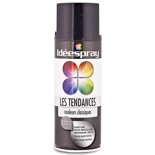 Bombe de peinture - ardoise foncé - Sinto Sinto Ideespray Peinture DecoSpray Bombe De Peinture - Ardoise Foncé - Sinto -Creavea Shop bombe de peinture ardoise fonce sinto p