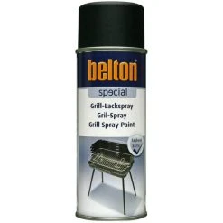 Peinture DecoSpray Bombe De Peinture Belton Barbecue Haute Température Noir 400ml