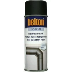 Peinture DecoSpray Bombe De Peinture Belton Haute Température Noir Fonte 400ml