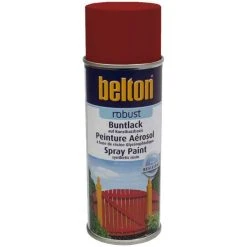 Peinture DecoSpray Bombe De Peinture Belton Robust RAL 3000 Rouge Feu 400ml