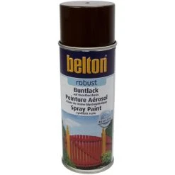 Peinture DecoSpray Bombe De Peinture Belton Robust RAL 8017 Chocolat 400ml