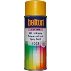 Peinture DecoSpray Bombe De Peinture Belton Spectral RAL1003 Jaune De Sécurité 400ml