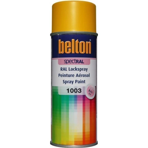 Peinture DecoSpray Bombe De Peinture Belton Spectral RAL1003 Jaune De Sécurité 400ml 3 Peinture DecoSpray Bombe De Peinture Belton Spectral RAL1003 Jaune De Sécurité 400ml