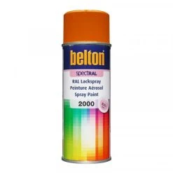 Peinture DecoSpray Bombe De Peinture Belton Spectral RAL2000 Orange Jaune 400ml