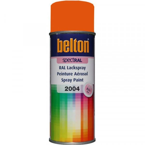 Peinture DecoSpray Bombe De Peinture Belton Spectral RAL2004 Orange Pur 400ml 3 Peinture DecoSpray Bombe De Peinture Belton Spectral RAL2004 Orange Pur 400ml