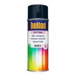 Peinture DecoSpray Bombe De Peinture Belton Spectral RAL5001 Bleu Vert 400ml