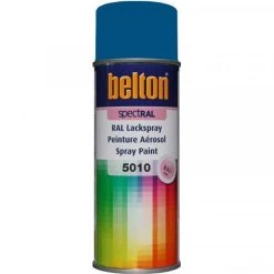 Peinture DecoSpray Bombe De Peinture Belton Spectral RAL5010 Bleu Gentiane 400ml