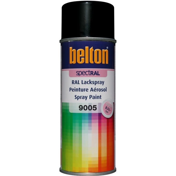 Peinture DecoSpray Bombe De Peinture Belton Spectral RAL9005 Noir Foncé Satiné 400ml 3 Peinture DecoSpray Bombe De Peinture Belton Spectral RAL9005 Noir Foncé Satiné 400ml