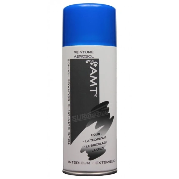 Peinture DecoSpray Bombe De Peinture Bleu Fluo 330ml - Amt 3 Peinture DecoSpray Bombe De Peinture Bleu Fluo 330ml - Amt