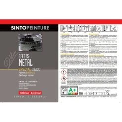 Sinto Ideespray Peinture DecoSpray Bombe De Peinture - Cuivre - Sinto 9 Sinto Ideespray Peinture DecoSpray Bombe De Peinture - Cuivre - Sinto -Creavea Shop bombe de peinture cuivre sinto p 4