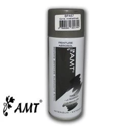 Peinture DecoSpray Bombe De Peinture Gris Métallisé 330ml - Amt -Creavea Shop bombe de peinture gris metallise 330ml amt p 3