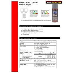 Sinto Ideespray Peinture DecoSpray Bombe De Peinture Haute Température Blanc - Sinto -Creavea Shop bombe de peinture haute temperature blanc sinto p 4