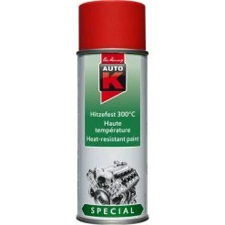 Accessoires Bombes De Peinture Bombe De Peinture Haute Température Moteur Voiture Auto K 400ml Rouge