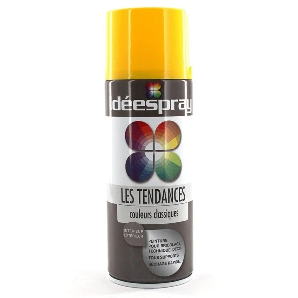 Bombe de peinture - jaune citron - Sinto Sinto Ideespray Peinture DecoSpray Bombe De Peinture - Jaune Citron - Sinto -Creavea Shop bombe de peinture jaune citron sinto p